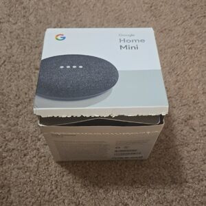 Google Home Mini Charcoal Speaker